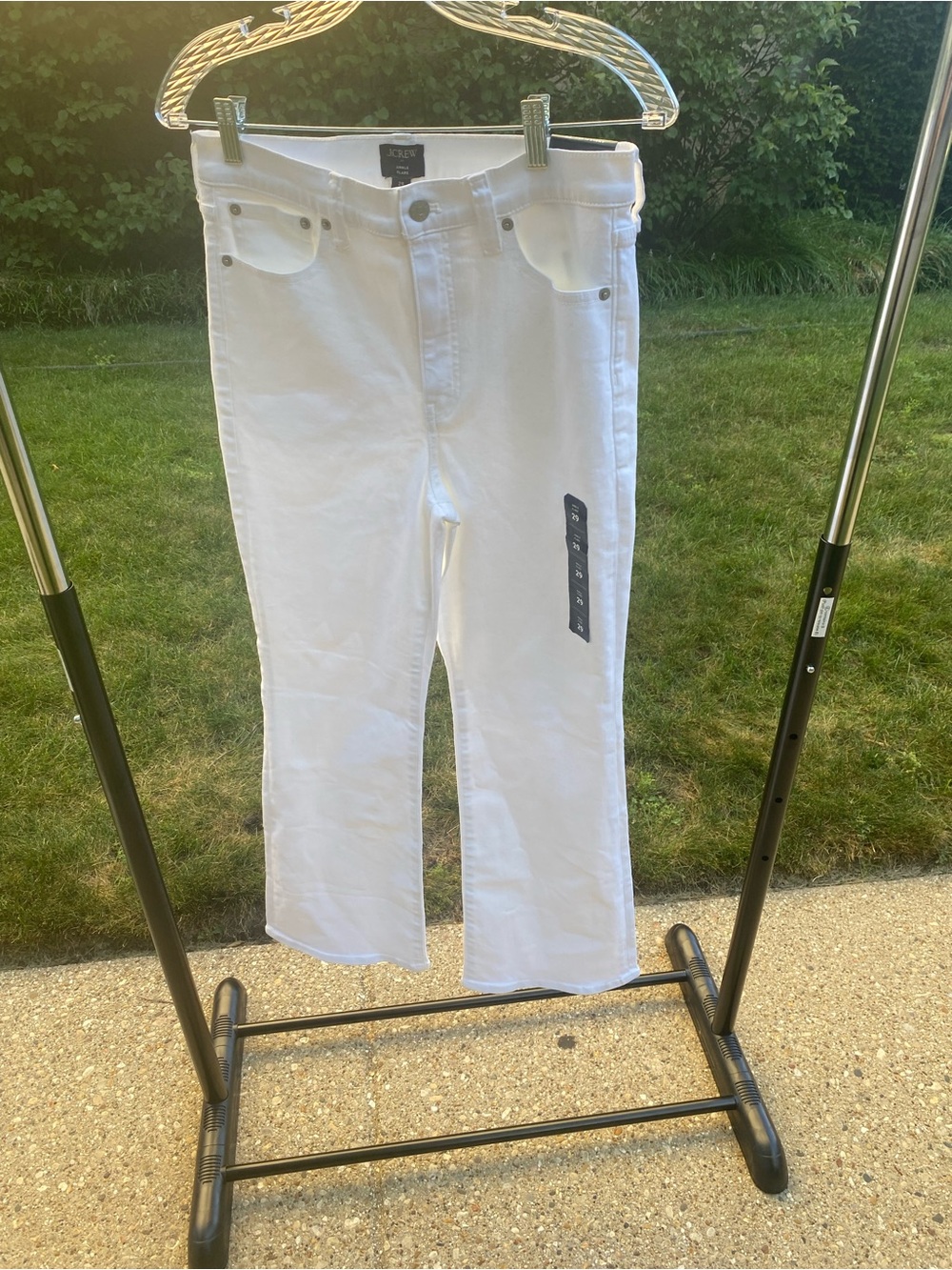 J. Crew Women’s White Ankle Jeans Size 29